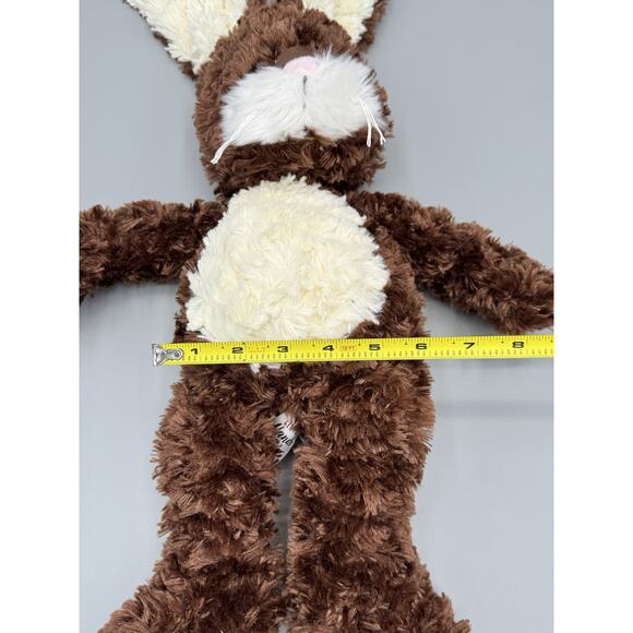 Ganz Bunny Rabbit Twitchie Brown & White Plush 16" Stuffed Animal - Picture 6 of 9